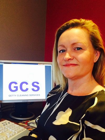 Getty Cleaning Services Managing Director Clare Getty providing cleaning services in greater Newtownabbey area since 2007