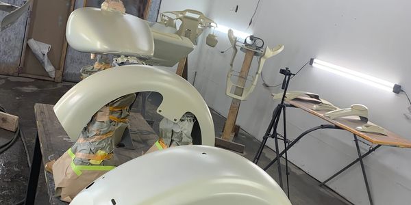 Full custom color change for this Harley Davidson Road Glide Special 