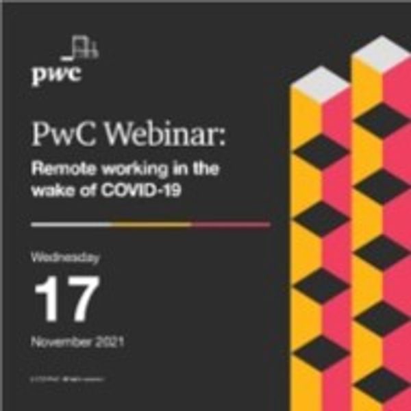 PwC Webinar Remote Working in the wake of COVID-19