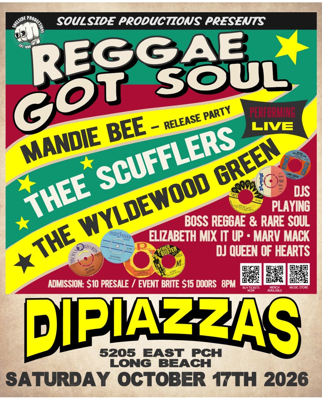 Soulside Presents:  3rd Saturdays