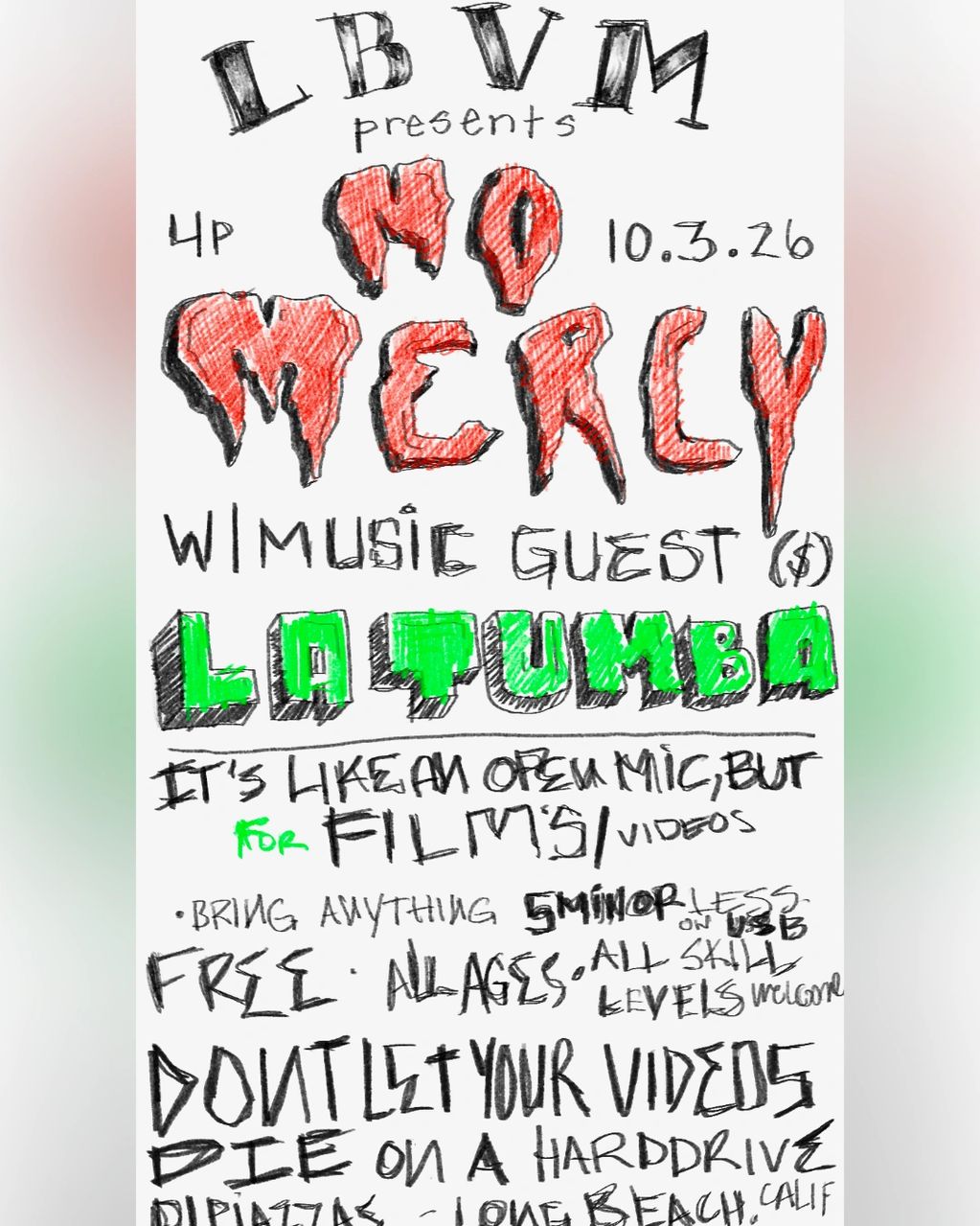 Kyle Geller's "No Mercy" Short FIlm Screening