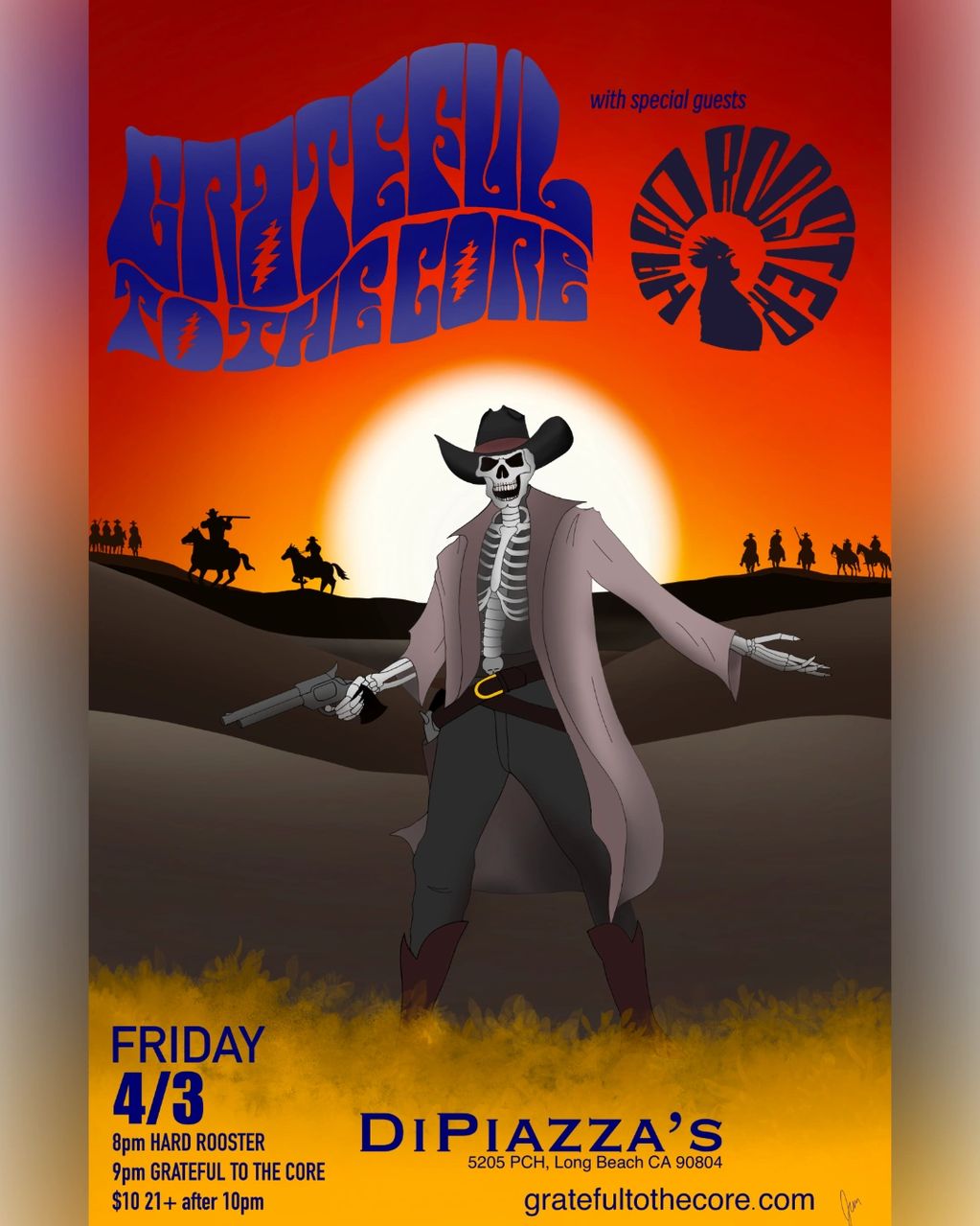 Grateful To The Core with special guests Hard Rooster