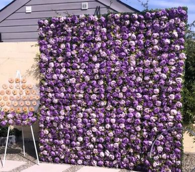 Lilac Flowerwall