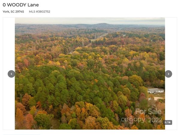 Aerial photograph. Drone shot does not include boundaries. Always mark boundaries in MLS listing.