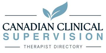 Logo of Canadian Clinical Supervision Therapist Directory with leaves.