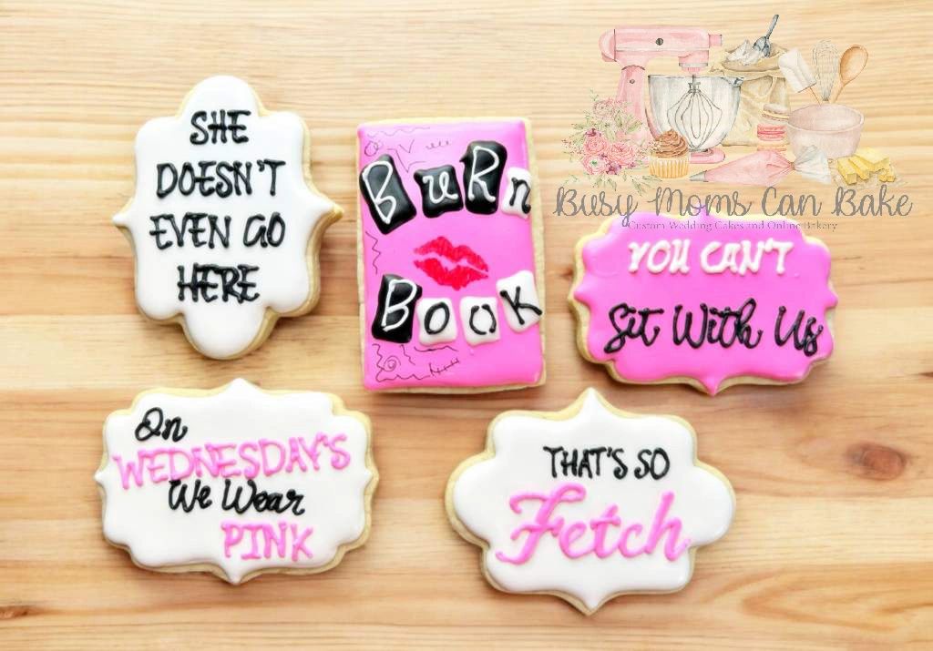 Mean Girls Theme Cookies