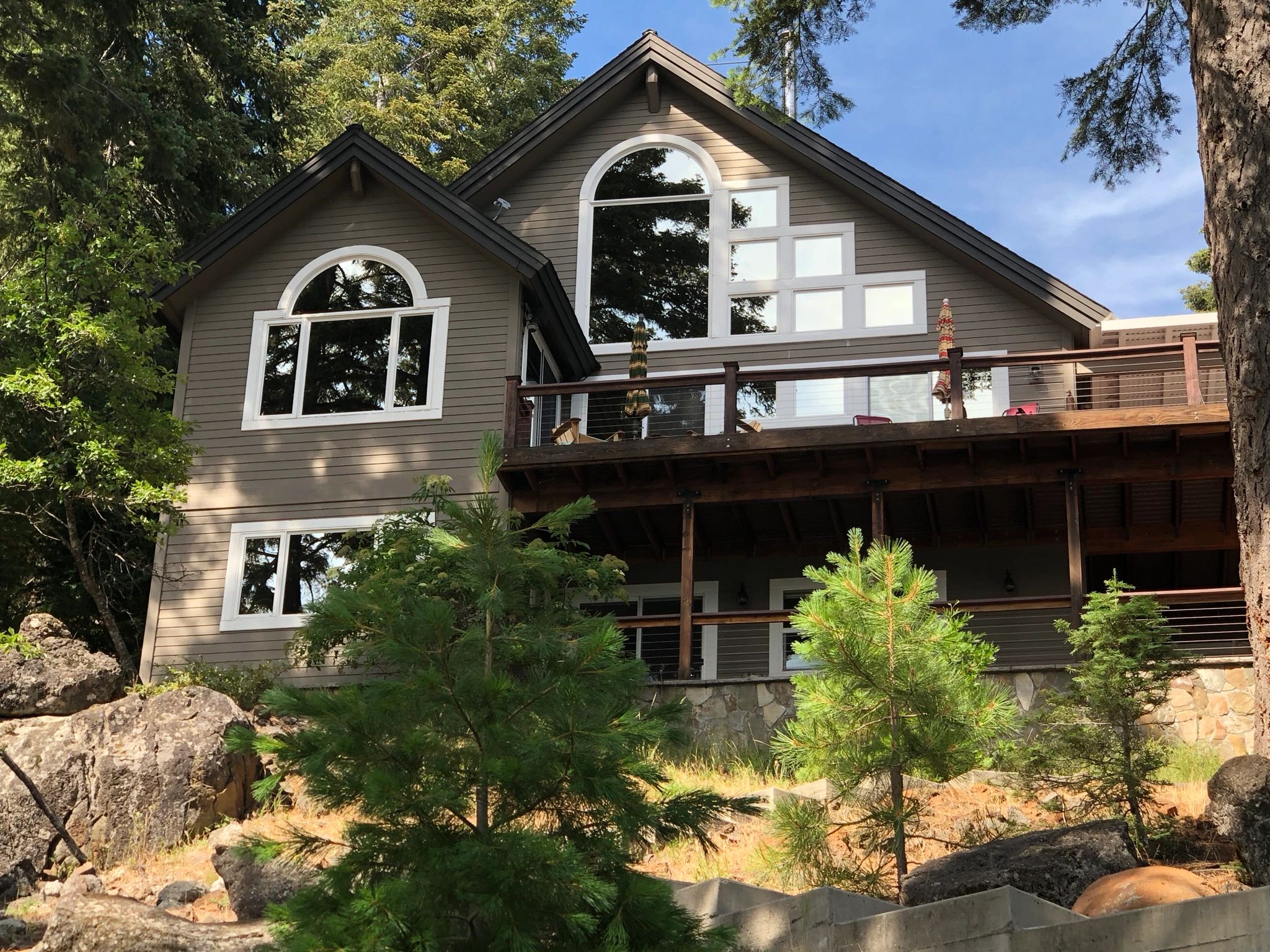 Vacation Home Rental Lake Almanor Lakefront Vacation Rental