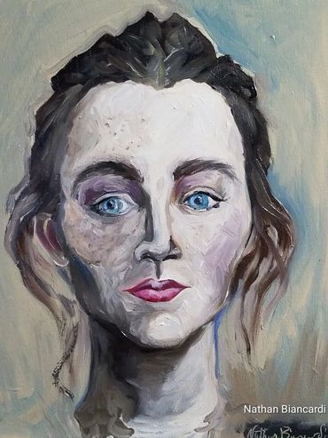Saoirse Ronan
Oil on canvas
2018
11''x14''