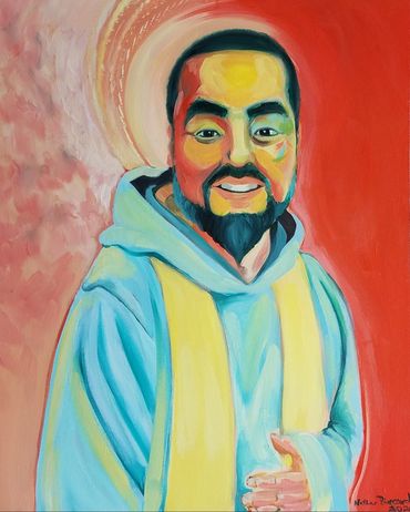 The Monk
Oil on canvas
20''x24
2020