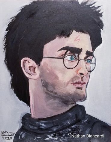Harry Potter
Acrylic on canvas
16''x20''
2020