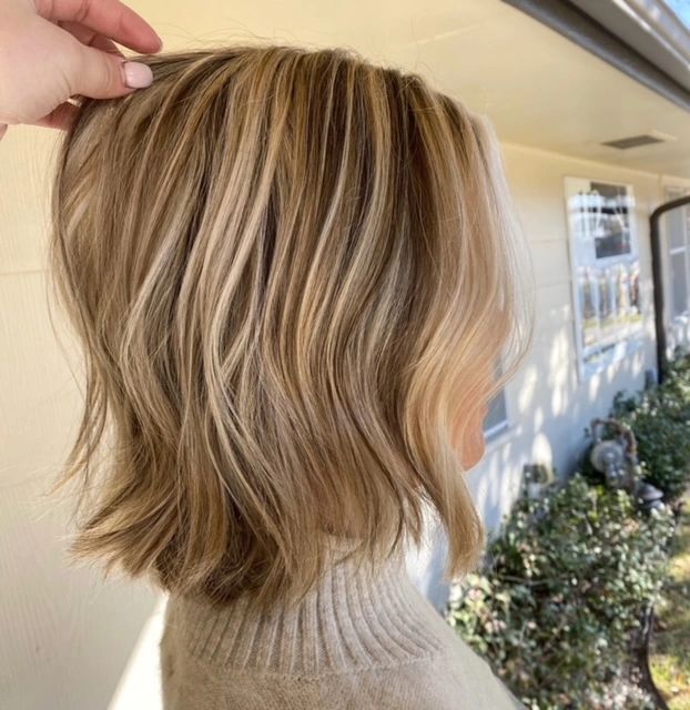 honey blonde hair with highlights and lowlights