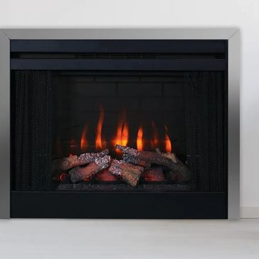 Superior electric fireplace