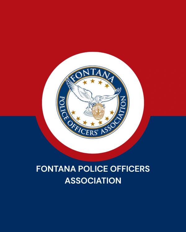 Logo of Fontana Police Officers Association.