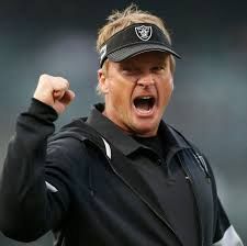 Jon Gruden during his stint as Raiders head coach