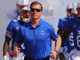 SMU head coach Rhett Lashlee