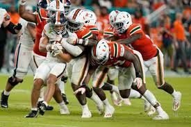 Miami defensive line