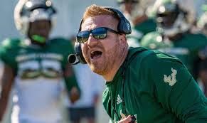USF head coach Alex Golesh