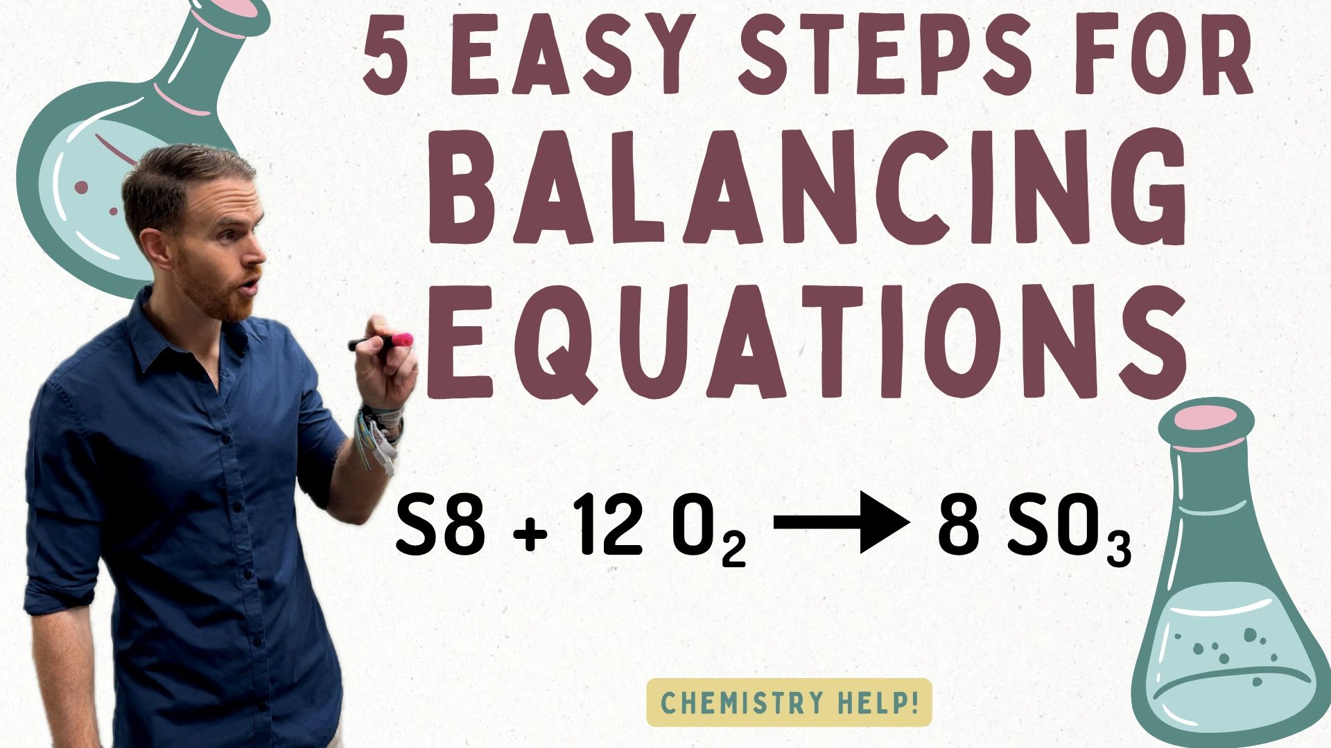How To Balance Chemical Equations Freesciencelessons