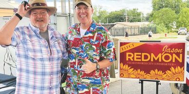 A two man visit the Redmon 4 Leavenworth KS