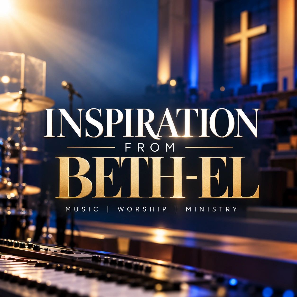 Musical worship setting with inspirational text from Bethel.