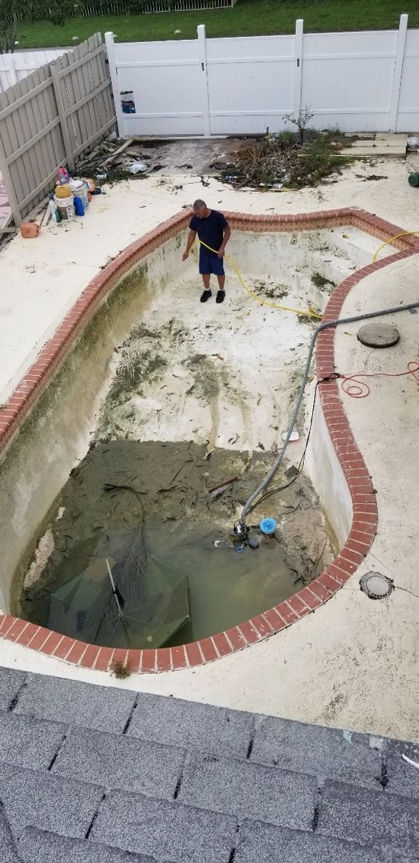 Pool Before