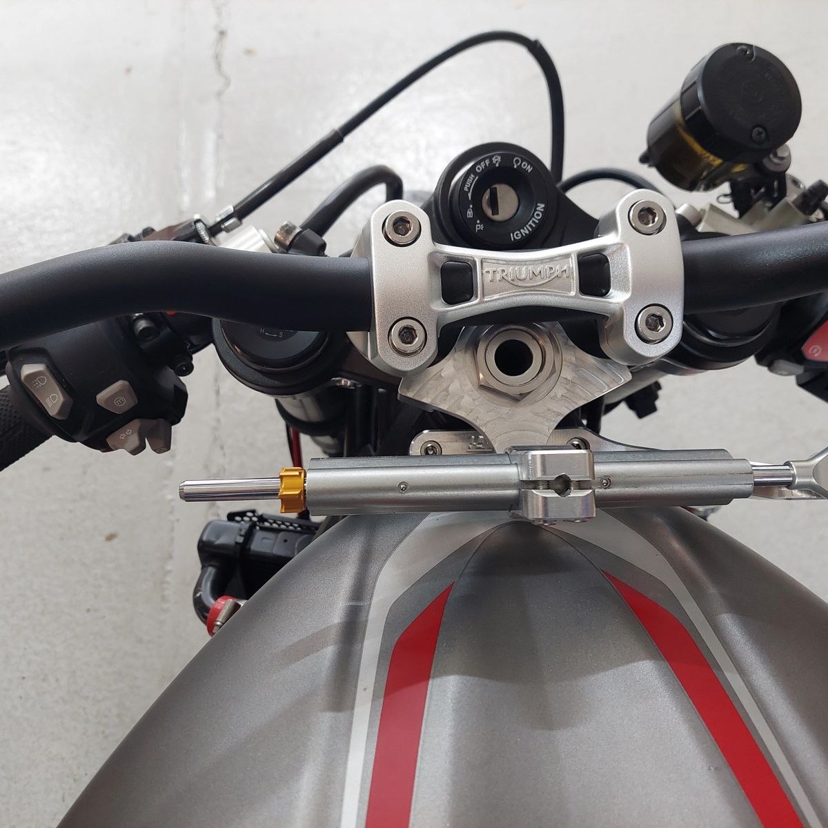 Steering Damper Assembly for the Street Triple 765
