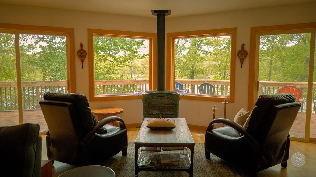 Living Area in Vacation Home in Florence, WI