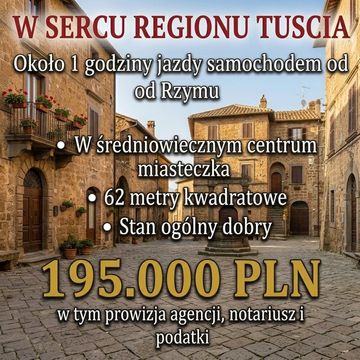 Annuncio immobiliare in Polonia per una casa storica vicino a Roma.