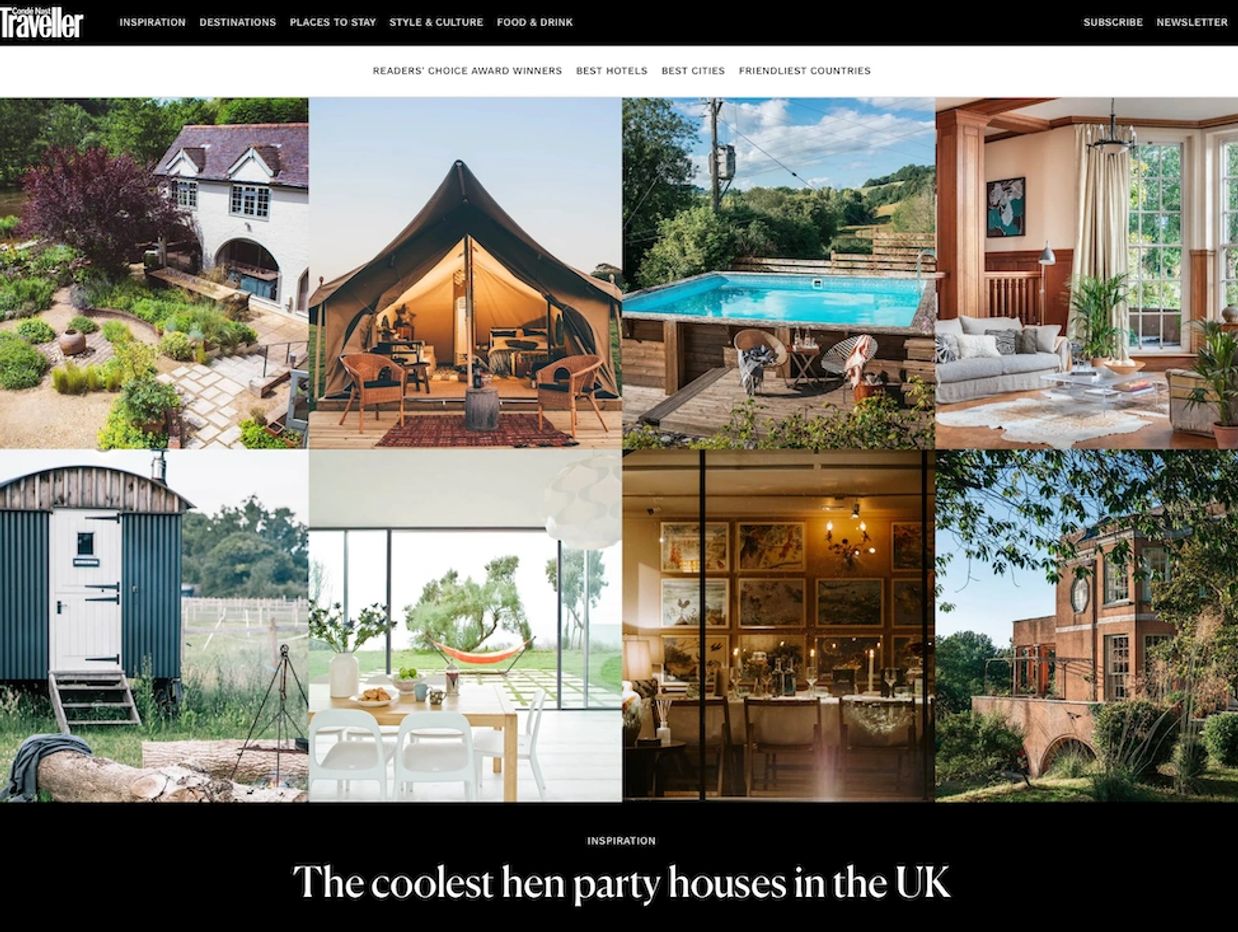 Conde Nast Traveller feature with Nantseren