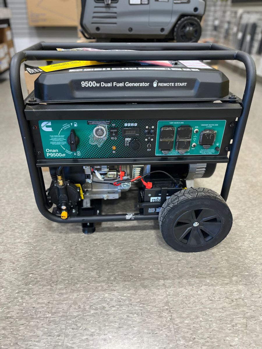 Cummins Onan 9500 Dual Fuel Portable Generator