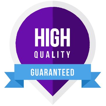 High quality guaranteed