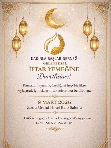Kadınla Başlar Derneği'nin her yıl geleneksel olarak gerçekleştirdiği 8 Mart Dünya Kadınlar Günü Etk