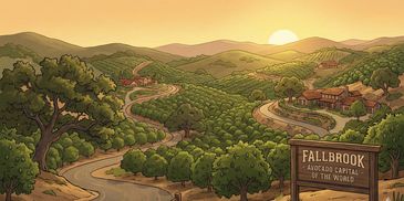 Fallbrook , CA illustration
