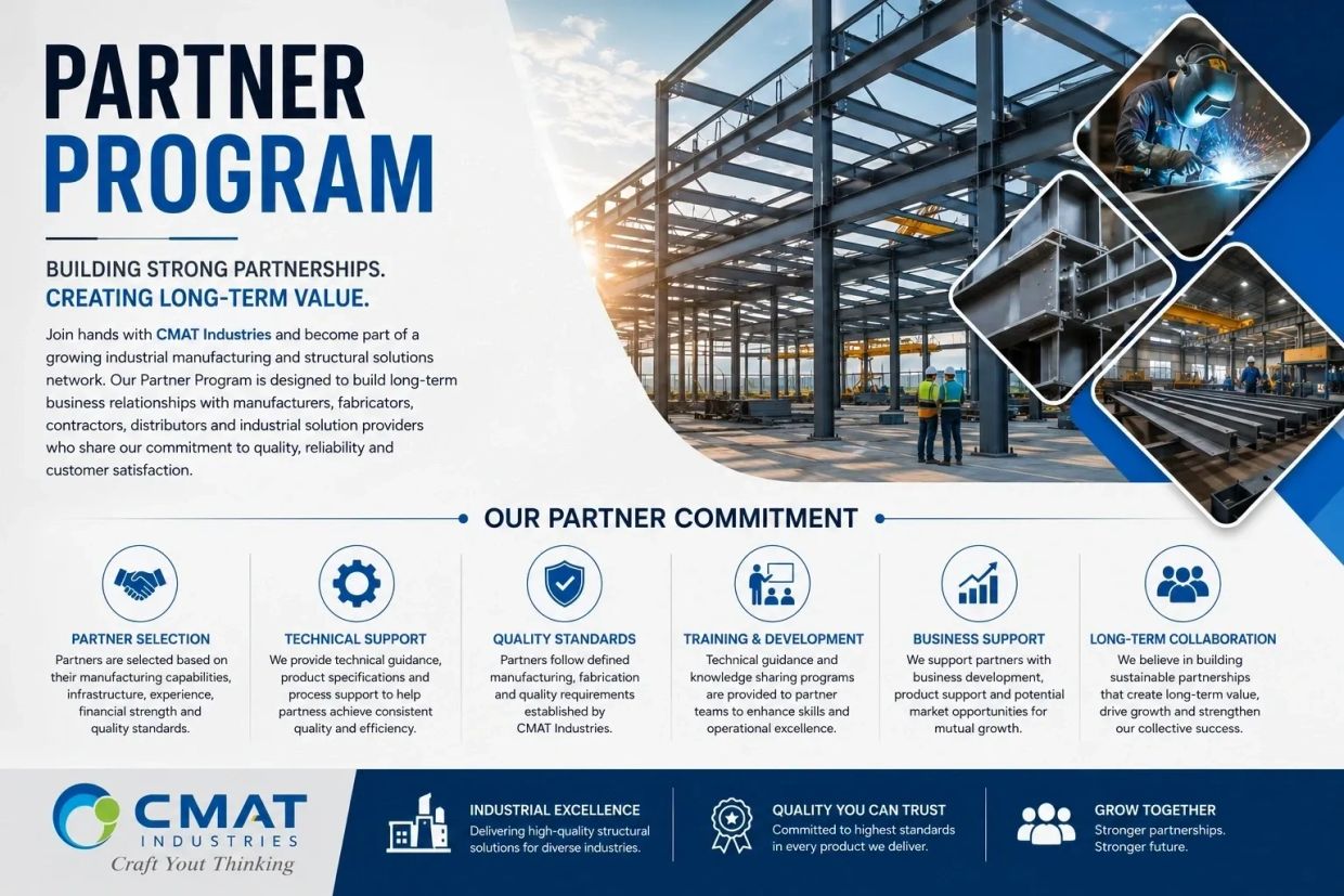 CMAT Industries Partner Program building strong industrial partnerships.
