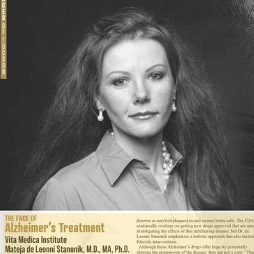 Dr Mateja de Leonni Stanonik, Alzheimer's Treatment.
