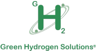 Logo of Green Hydrogen Solutions with stylized 'GH'.