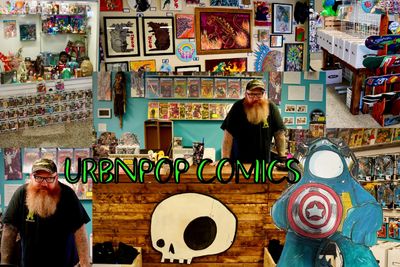 Chris Hamer owner of URBNPOP Comics 