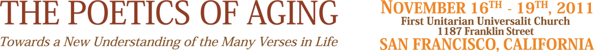 Poetics of Aging