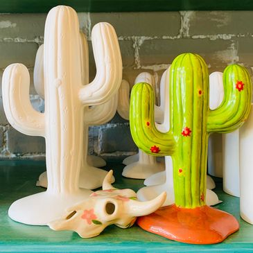 Ceramic cacti designs