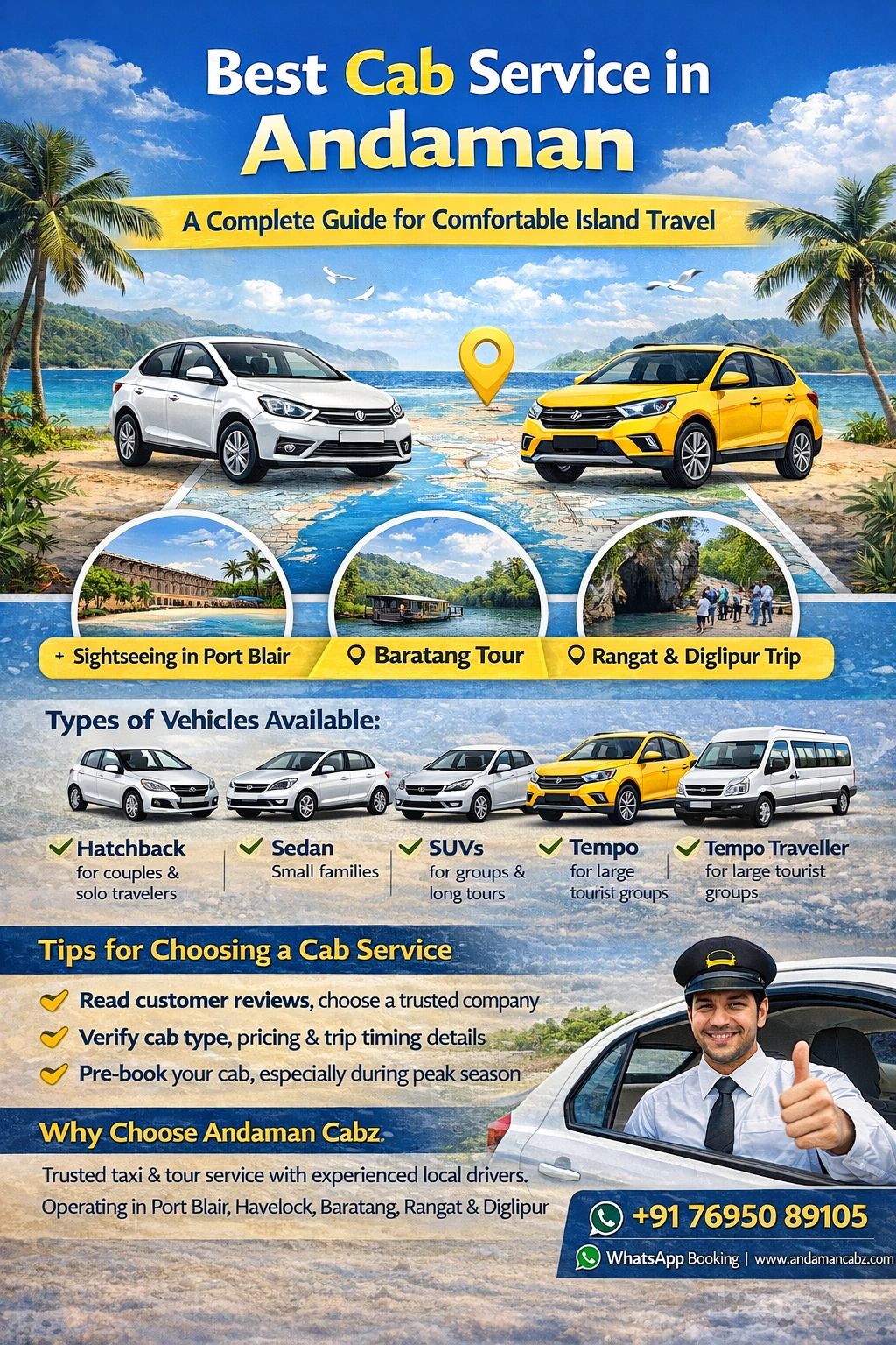 Best Cab Service in Andaman – Complete Travel Guide