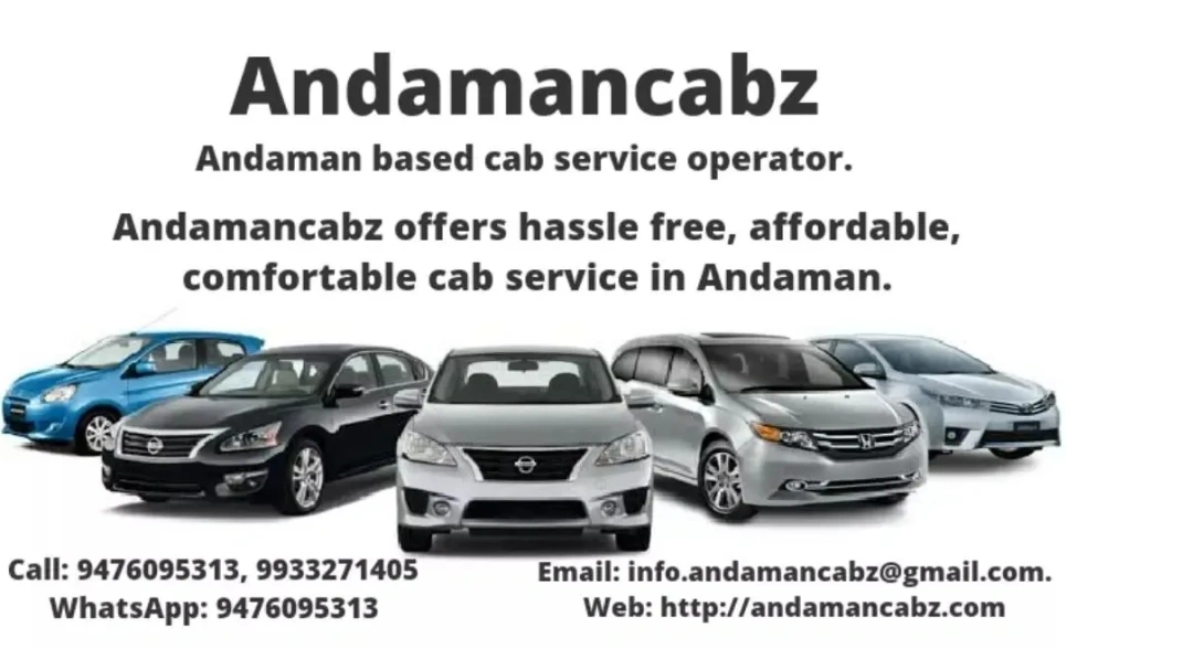 Andaman based cab service.
