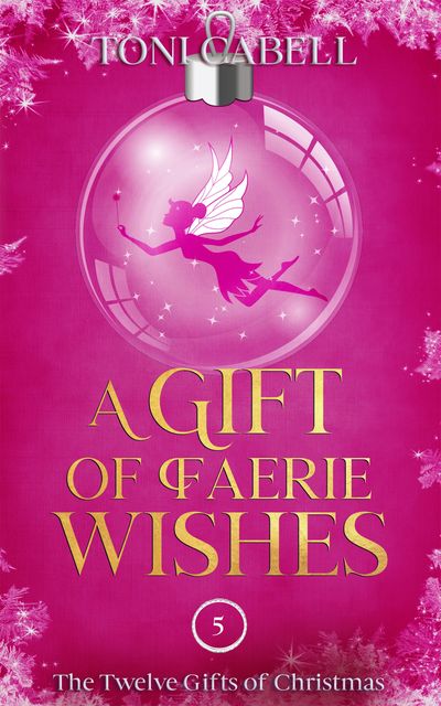 Book cover with fairy and holiday theme.