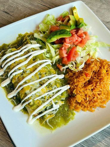 Enchiladas Verdes
