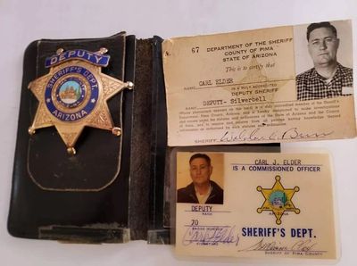 This picture proves that Carl Elder was indeed a Deputy Sheriff.
