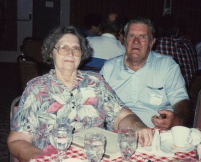 Harriett and Arnold Wyatt at the last Silver Bell reunion. 