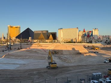 Construction of Las Vegas Athletics Stadium—6/18/2025—PHOTO By: The Random Abyss 