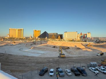 Construction of Las Vegas Athletics Stadium—6/18/2025—PHOTO By: The Random Abyss 