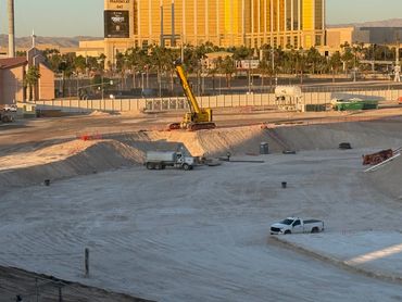 Construction of Las Vegas Athletics Stadium—6/18/2025—PHOTO By: The Random Abyss 