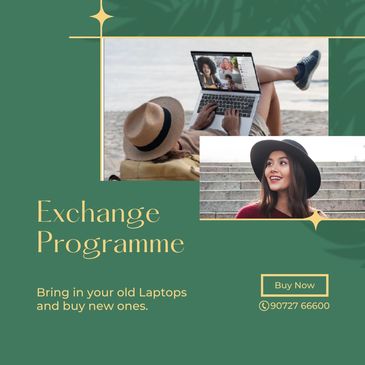 Exchange your old laptop 
