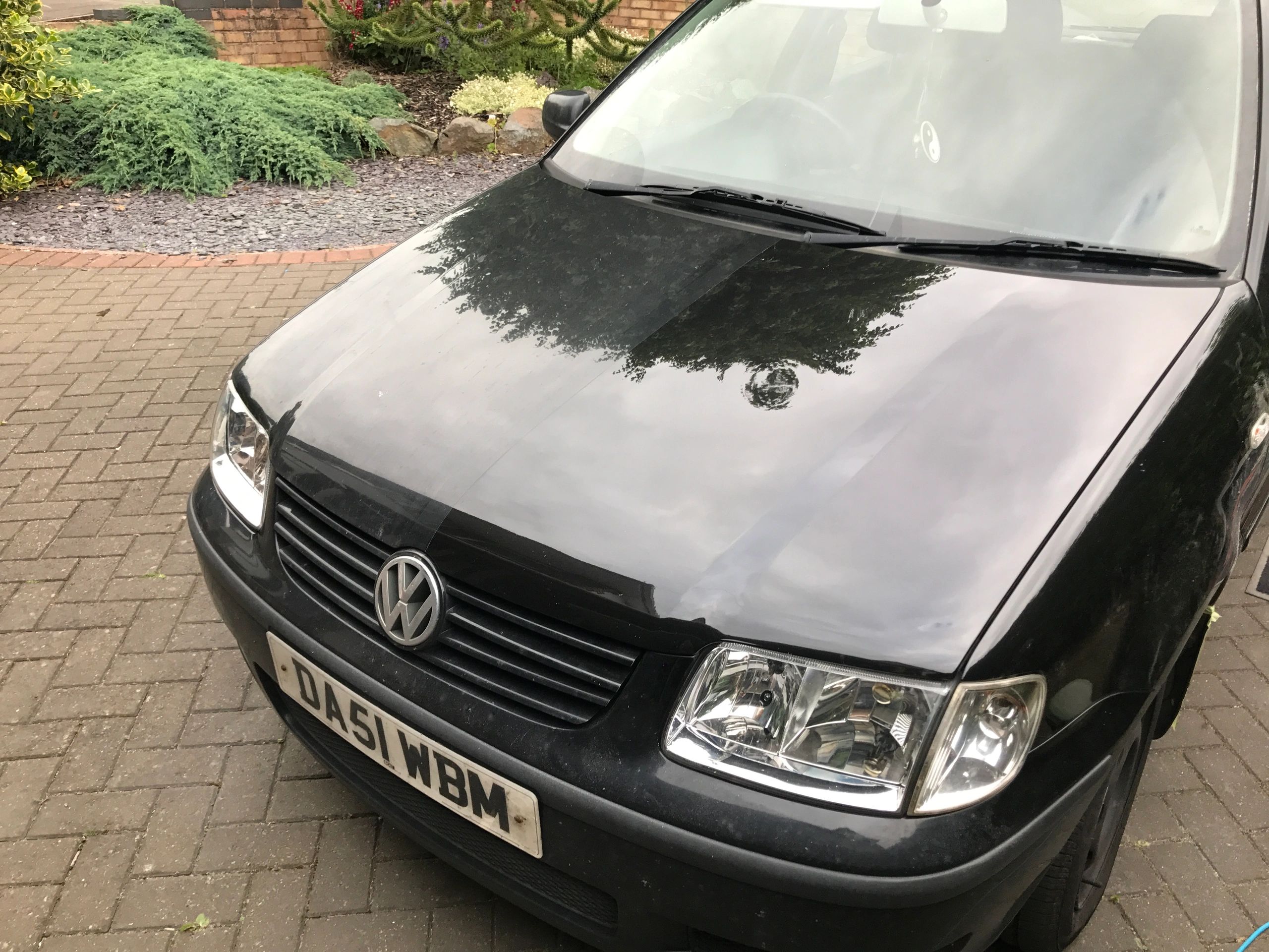 Peeling car paint before correction, Phoenix Smart Repairs Rugby Warwickshire